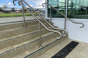 Harvey Rec External Stair Handrail